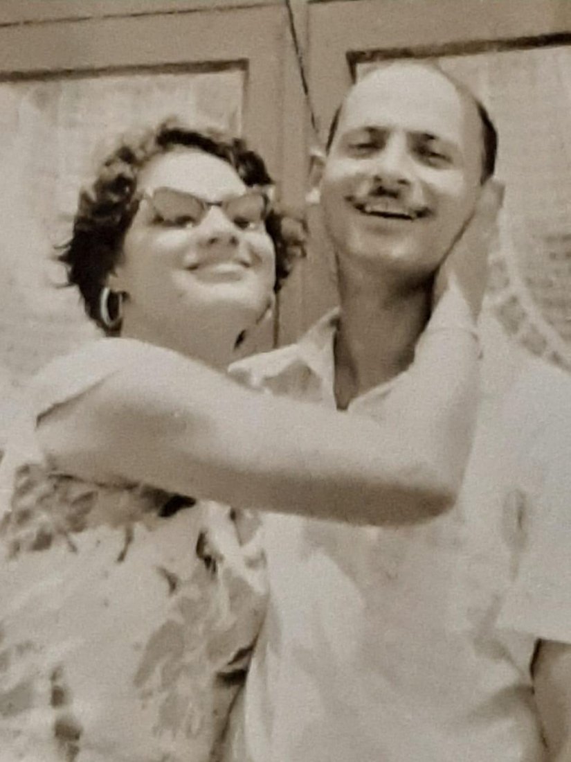 Family photograph of Piet Berkley and Olga Berkley